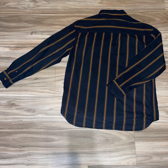 Striped Long Sleeve Button Down Shirt - Picture 2 of 3